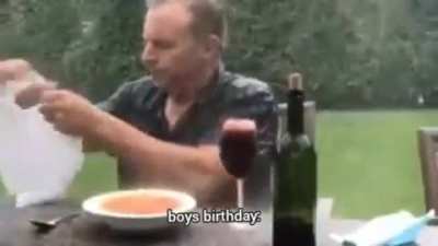 at least he's got infinite drink