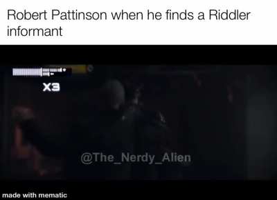 “I know you work for Riddler” -Batman (original video by u/theextraterrestrial)