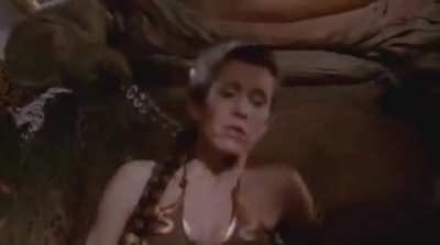 Rapid-fire montage of every moment Leia gets choked