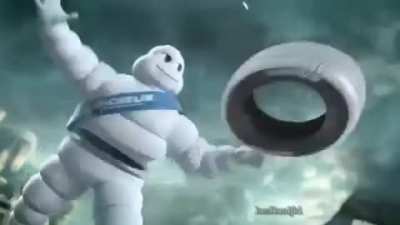 But along came the Michelin man...