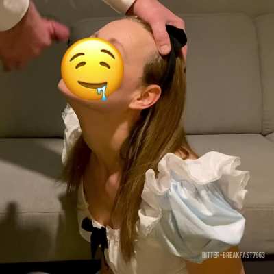Sign up to my OF, tell me you saw this post and I’ll DM you this full vid. It’s my very first facial… x