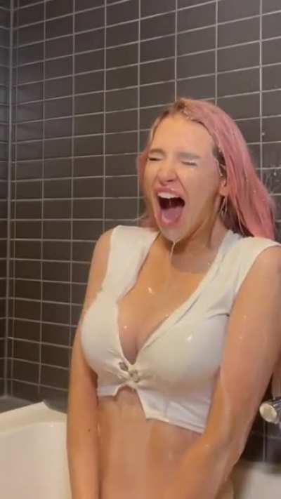 Milk shower