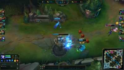 So I was gonna Ashe Ult the Cait but my cursor went on the minimap and shot the opposite direction