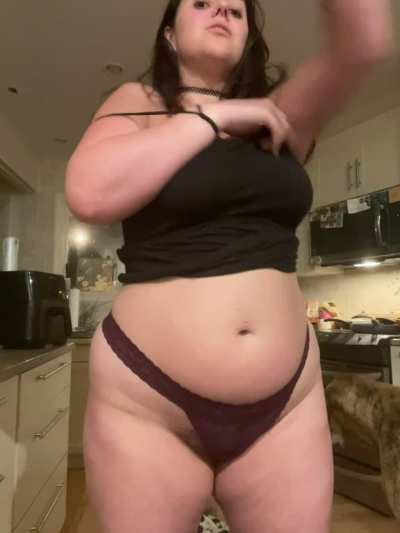 Dropping my big natural tits with a cameo by my biggest of 9 rescue animals, a 175 Lb Dane, Kodi!