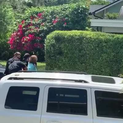 Followup on Queen of Karens .. Watch as she gets arrested