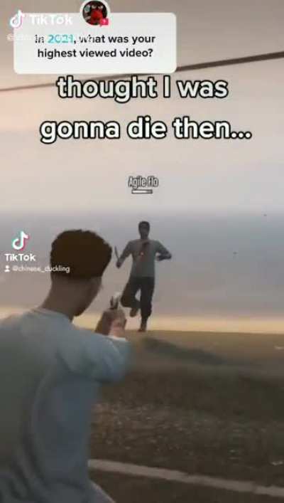 That Man cheated death in more ways than one