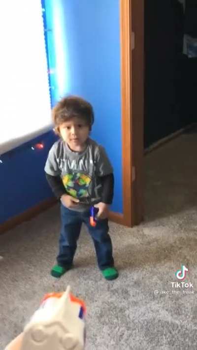 Nerf battle gets out of hand