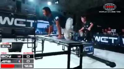 A round of tag from a World Chase Tag tournament