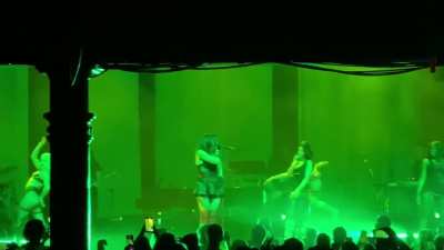A couple vids I took of Marina & Pussy Riot in Nashville!!! (01/03/22)