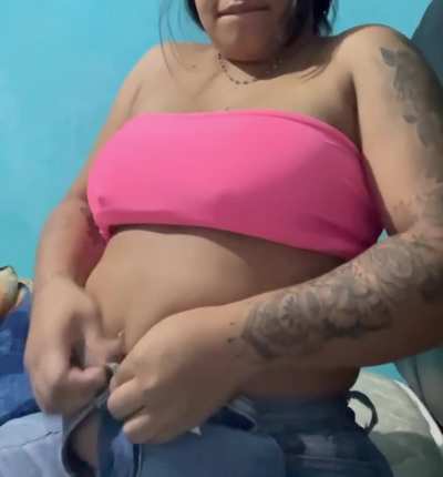 do you like my belly? Do you force me to eat more?<wbr>🐷🌭🍔🍟🐷<wbr>🐽
