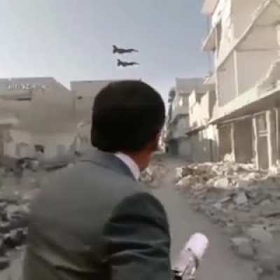 We’ve been hit!