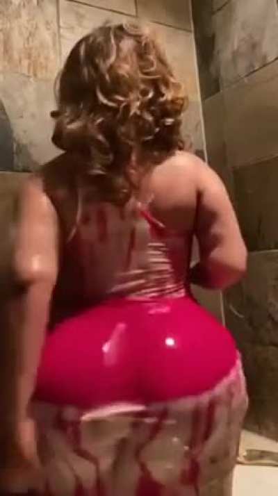 Sundress in the shower