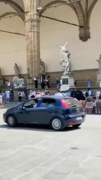 Disgruntled employee walks out in middle of job.