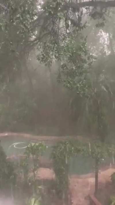 Thunderstorm in Houston