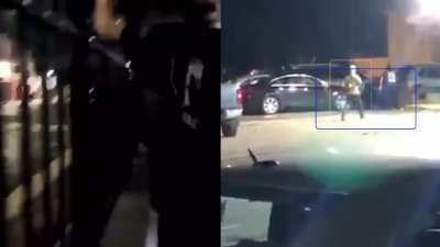 First death of Kenosha protest shooting, two angles. [Re-upload]