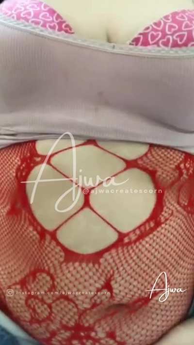 Fishnets pulled high. Confidence even higher. If this little touch already got under your skin, imagine premium. Follow @ajwacreatescorn on all socials & subscribe if you can handle more.