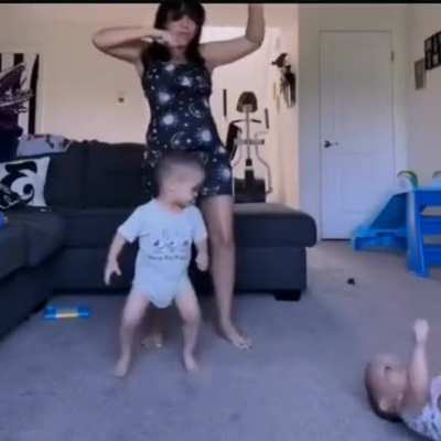 That kid's a natural 😂