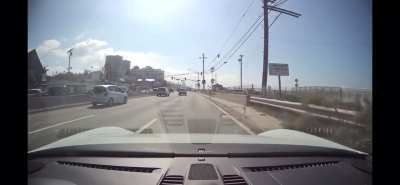 When someone tries to hit & run a GT3