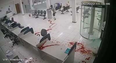 Attempted bank robbery in Brazil