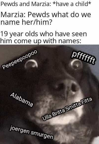 Pewds is too good at names