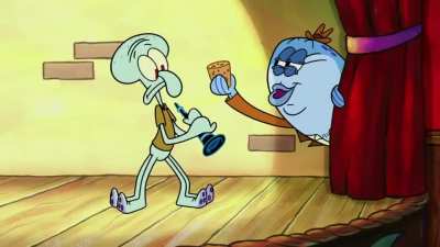 To all the people actually watching SpongeBob from these posts, I share with you, Mind the gap