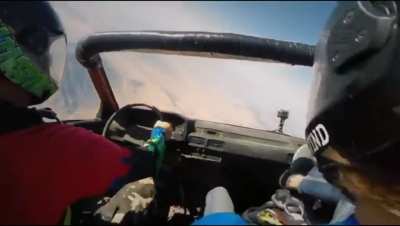 HMRB While I drop out of a plane in my car