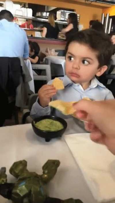 Joey doesn't share food!