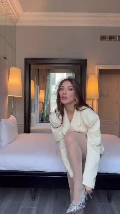 All white GRWM