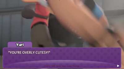 Your average argument between Natsuki and Yuri.
