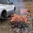 Off-road barbecue.