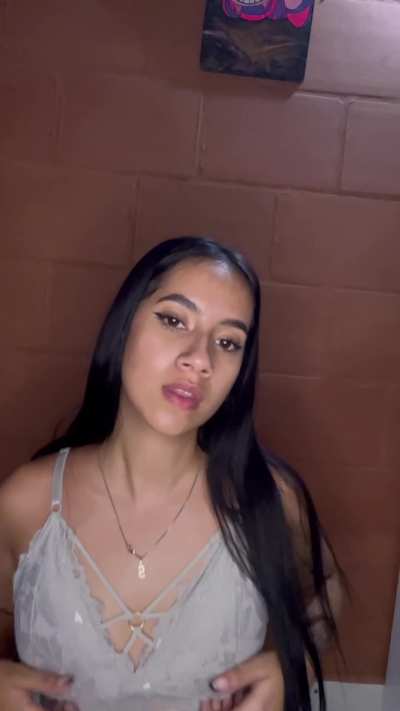 Is it okay for you to cum on my tits?