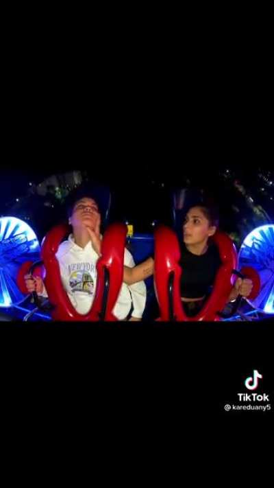 Slingshot ride was very scary