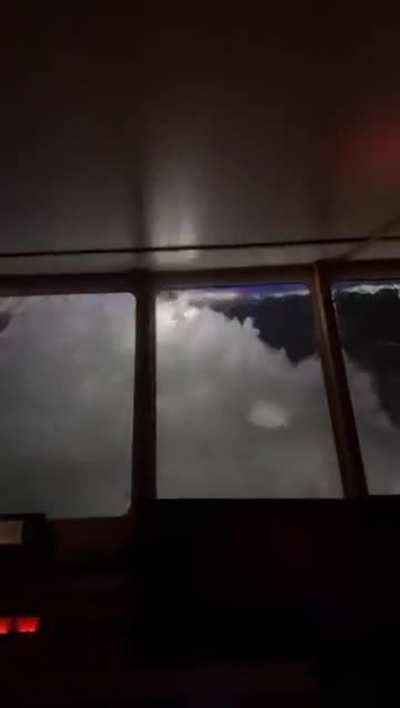 When does the captain determine that it’s too much and it’s panic time?