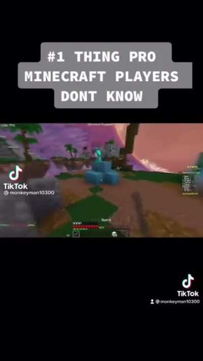 Cool Minecraft tip