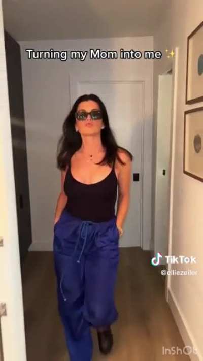 Ellie’s Mom Bouncing Boobs