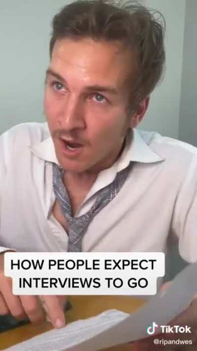 How people expect interviews to go