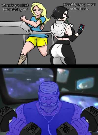 Yes Chad listens to random songs Part 1: Eiffel65 - I’m Blue