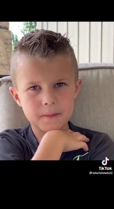 This kid gets it! <3