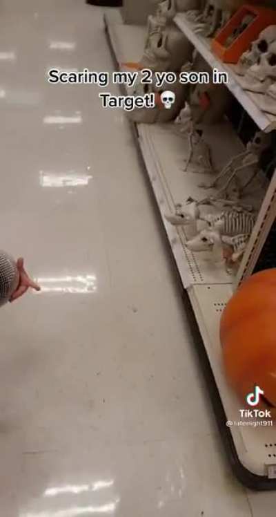 It took him a second to process that