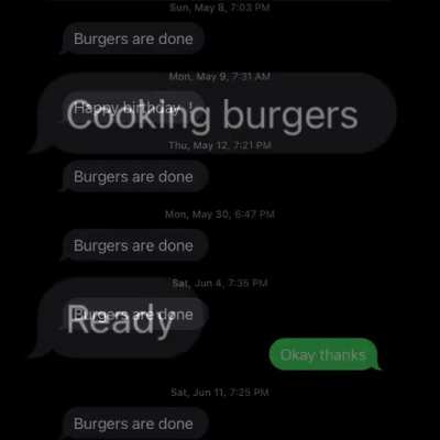 Burgers done