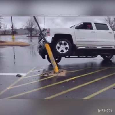 Should’ve left it on pole
