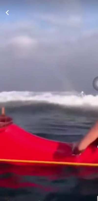 That is way too close for comfort