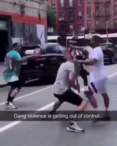 Gang violence is out of control