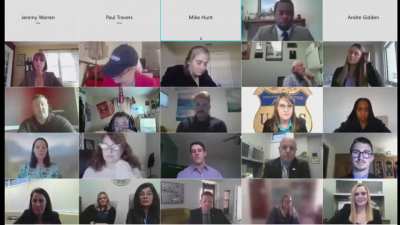 Funny shit: ATF holds Zoom conference for potential interns. Note long awkward silence.