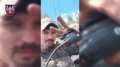 Montage from Ukraine's 82nd Air Assault Brigade of the beginning of the Kursk operation, including moments a Russian Ka-52 helicopter being shot down.