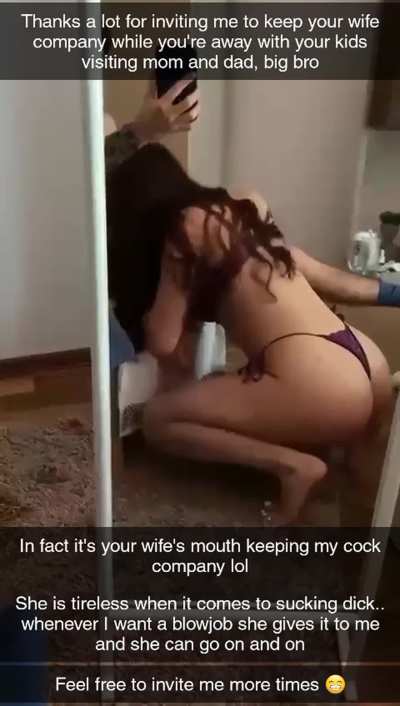 Your girl and her buddy wanted to tease you a little and pretend that she was cheating on you while you were away on a business trip. To make it look as realistic as possible, he took out his cock... but unfortunately at that point your cock-hungry girl c