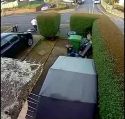 HMFT after I speed on the sternum-cracking scooter