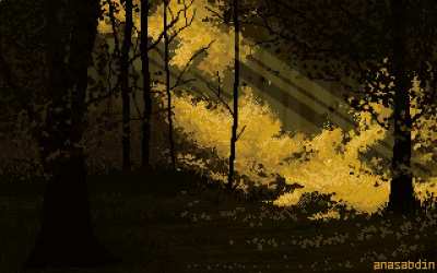 enchanted, me, pixel art, 2019
