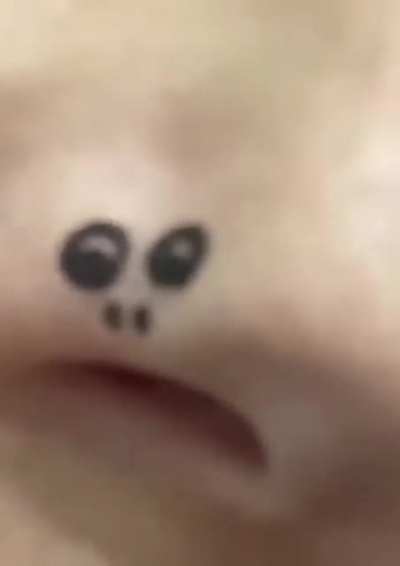 Got your nose.