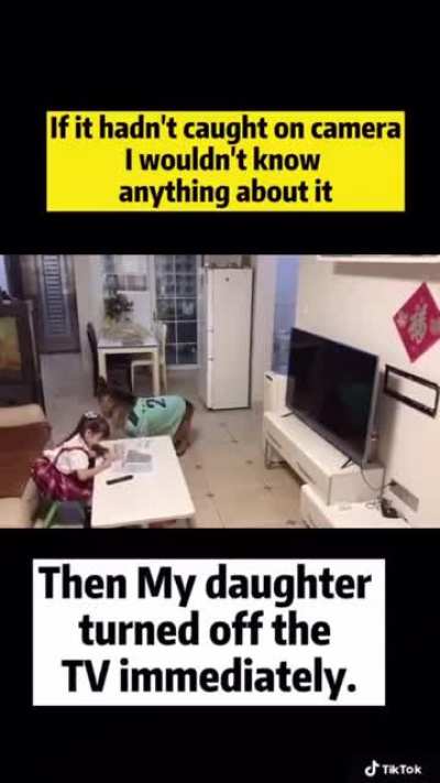 Doggo detects dad is outside and alerts daughter
